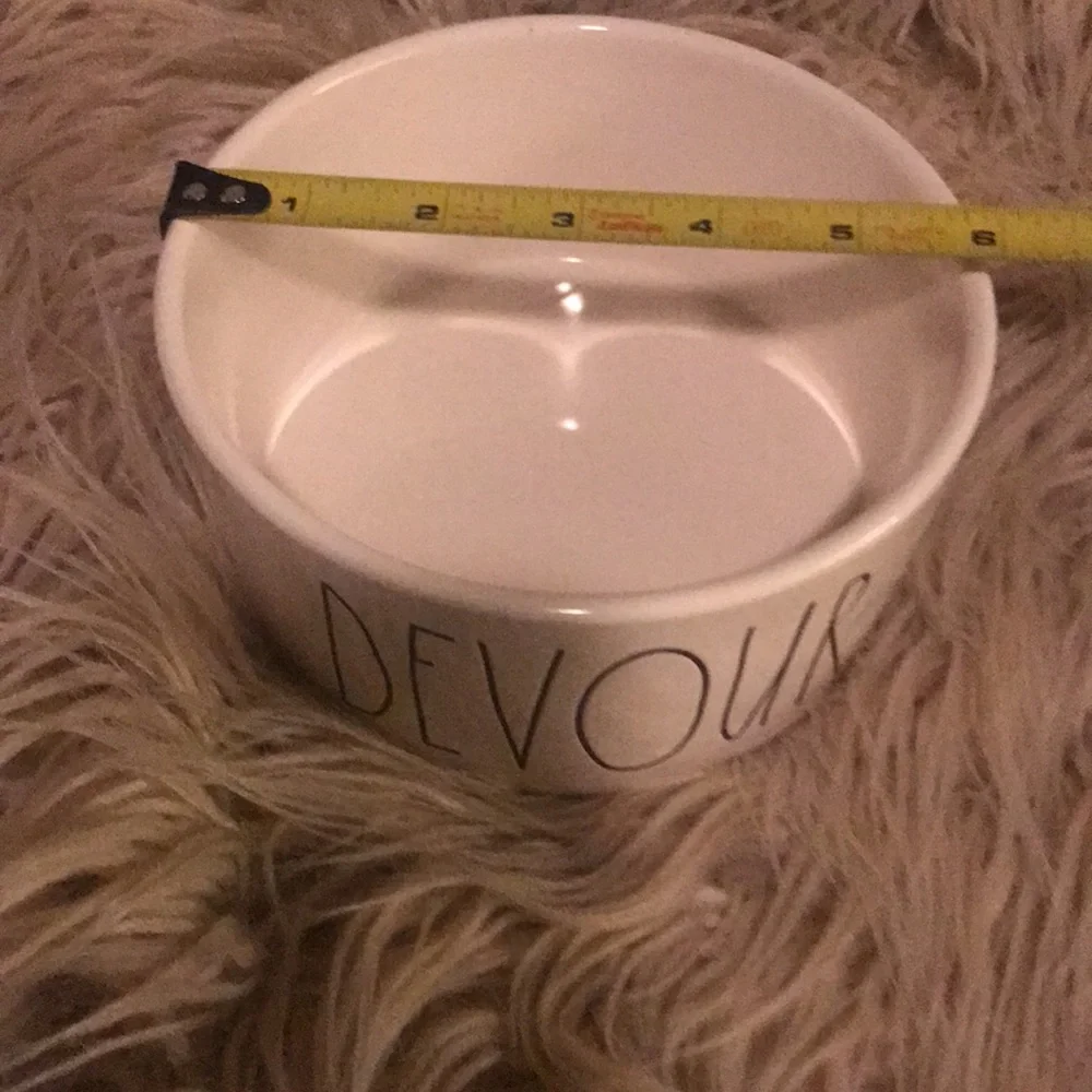 Rae Dunn dog bowl